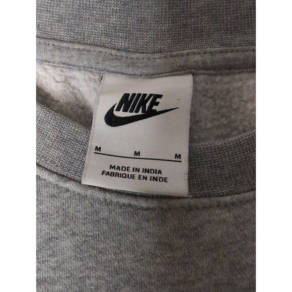 Nike gray Y2k 90s smiley face rainbow crewneck pullover - Picture 6 of 8